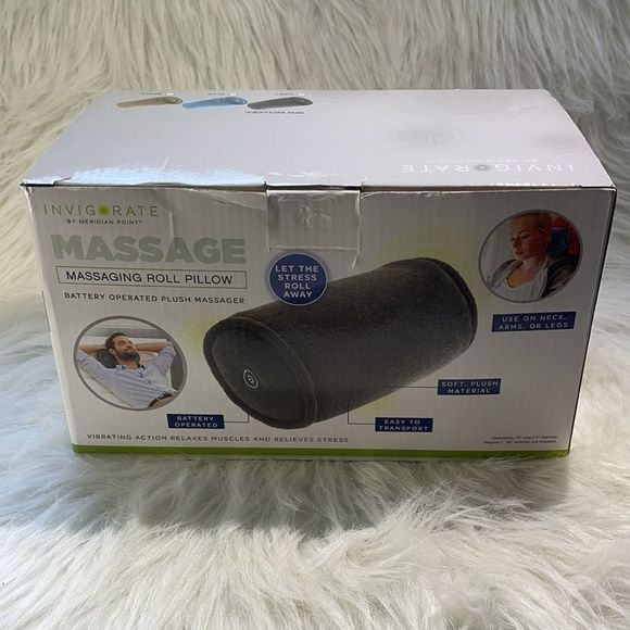 NEW MERIDIAN POINT Vibrating Massage Roll Pillow - Picture 8 of 15